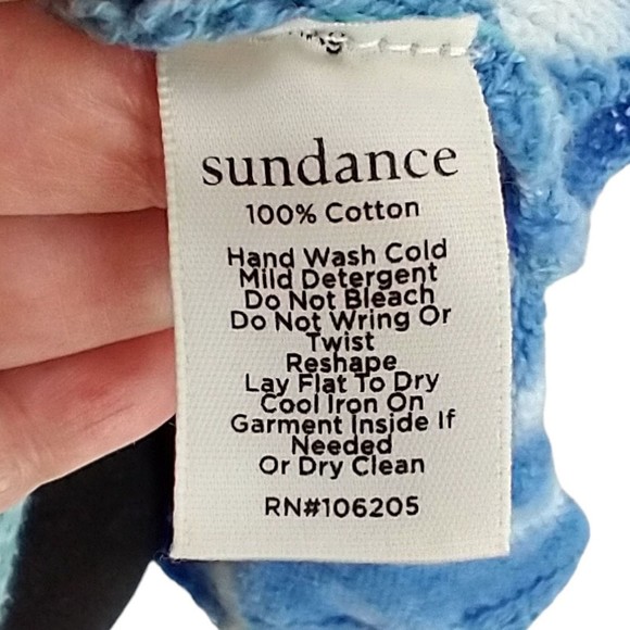 Sundance Tie Dyed Zenia Cotton Sweater - Large - Picture 12 of 12